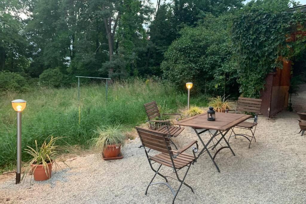 Gartenwohnung 5 Min. Zur Stadt Hagenau Exteriör bild